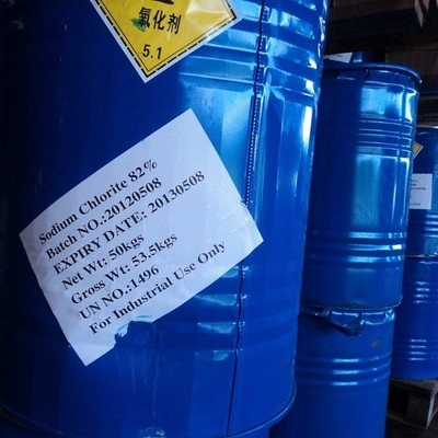 Agente de descoramento Sodium Chlorite da celulose 82% CAS 7758 19 2 ClNaO2